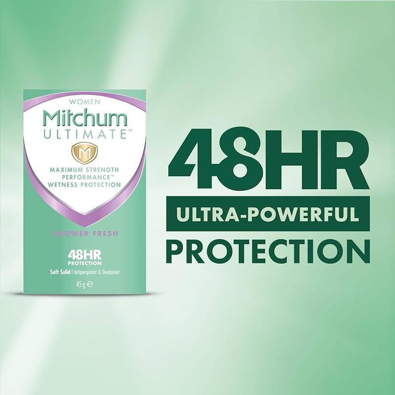 مام استیک ضد تعریق زنانه MITCHUM مدل Shower Fresh