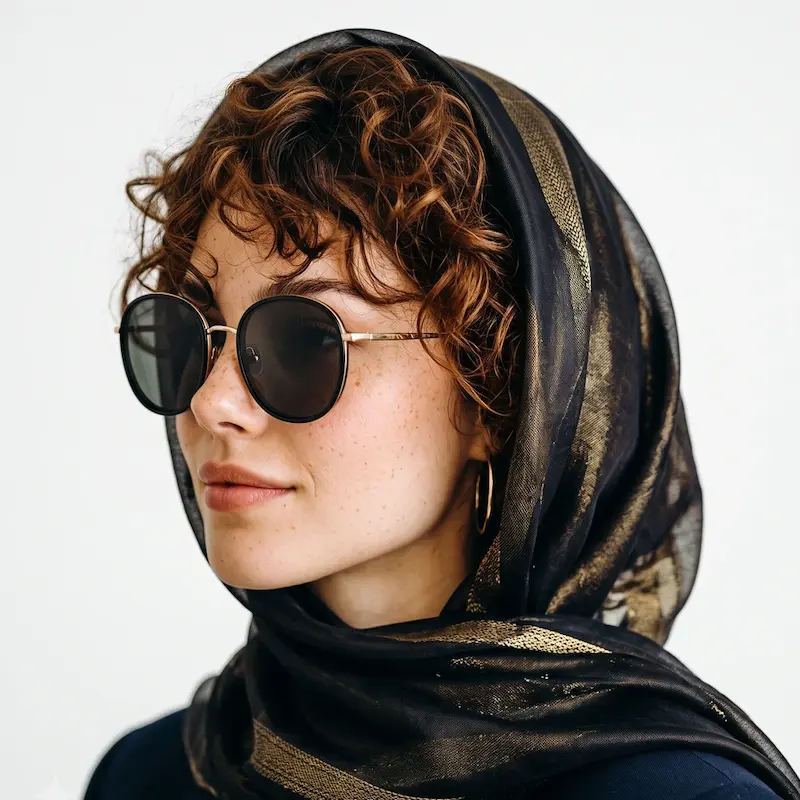 عینک آفتابی یونیسکس هلن کلر ( HELEN KELLER ) مدل H 8813