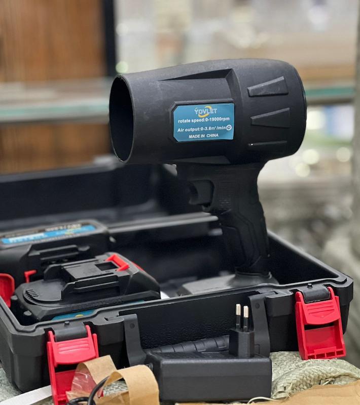 جت فن و بلوور شارژی ۴۸ ولت M1 (2violent) — پرقدرت برای کمپینگ، خانگی و صنعتی