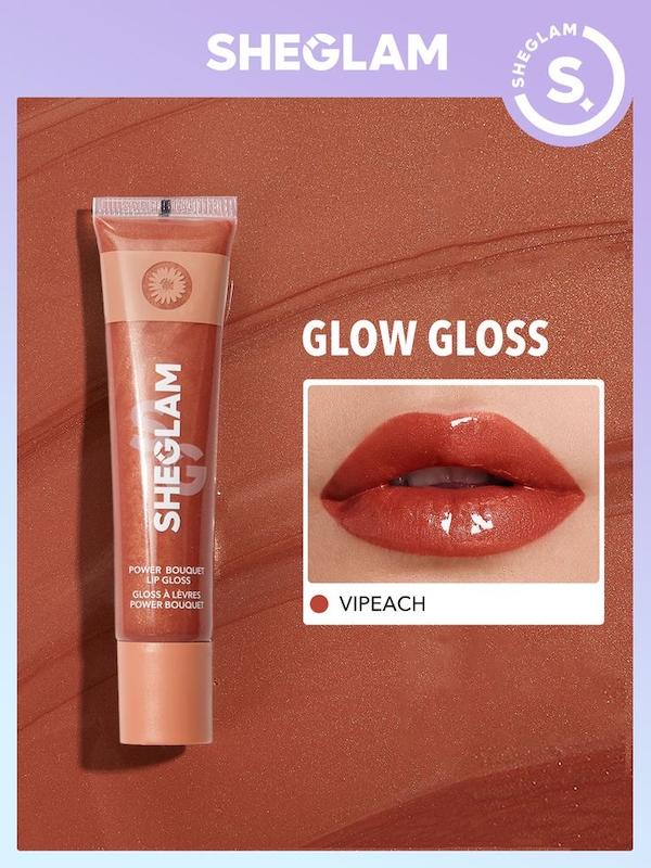 لیپ گلاس تیوپی شیگلم VIP PEACH