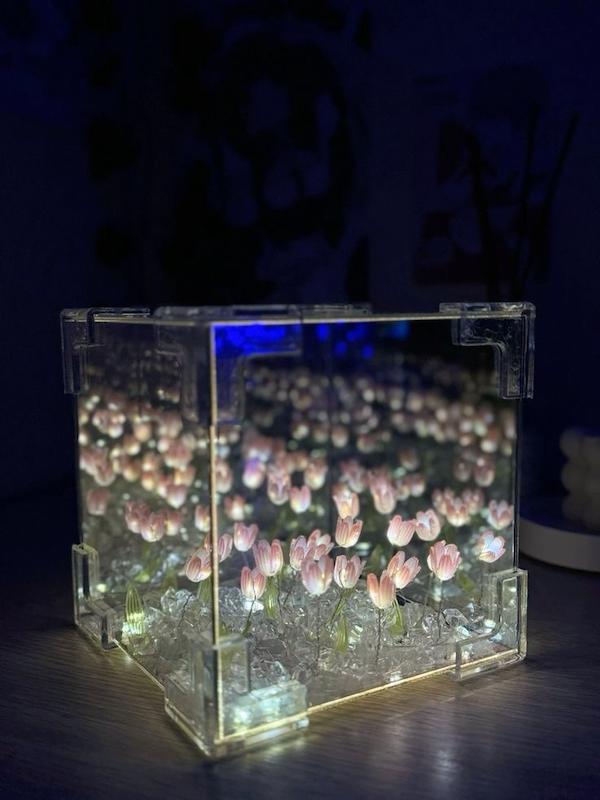 چراغ خواب دشت گل مکعبی