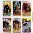کارت تاروت کبیر major arcana مدل گربه 