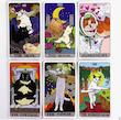 کارت تاروت کبیر major arcana مدل گربه 