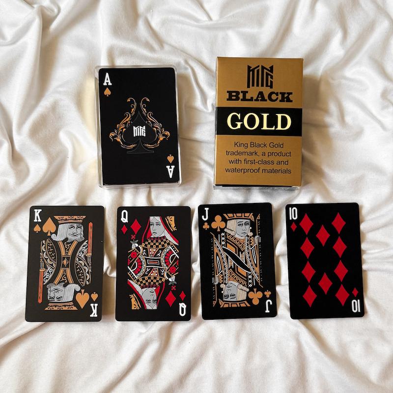 ورق بازی پاسور مدل کینگ بلک king black 