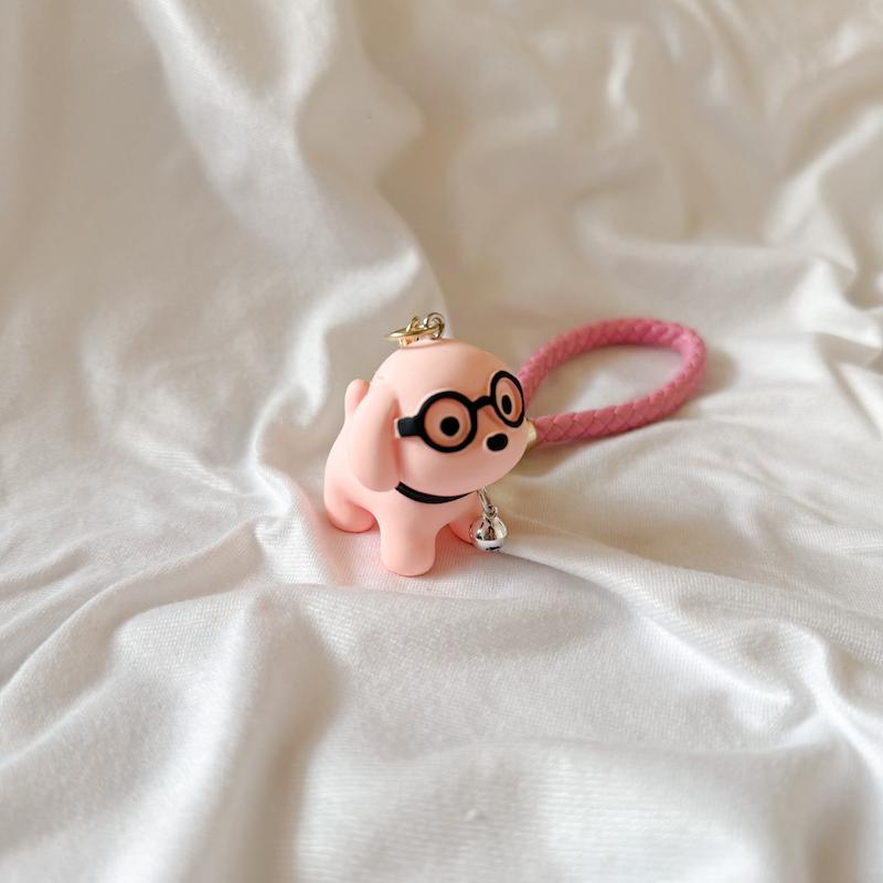 جاکلیدی هاپو صورتی 