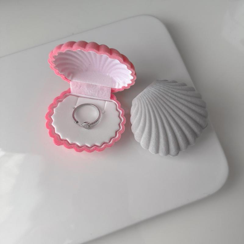 جعبه کادویی جواهر طرح صدف 