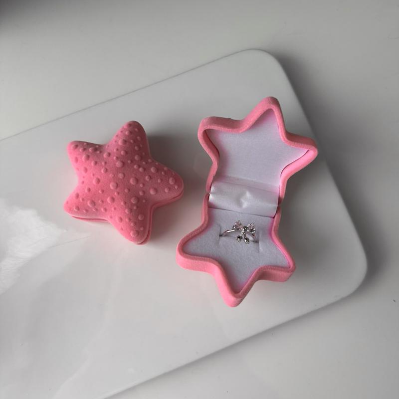 جعبه کادویی جواهر طرح ستاره 