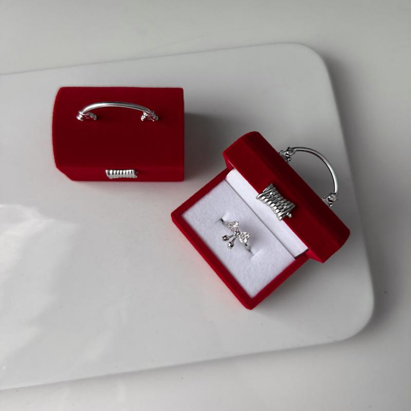 جعبه کادویی جواهر طرح کیف