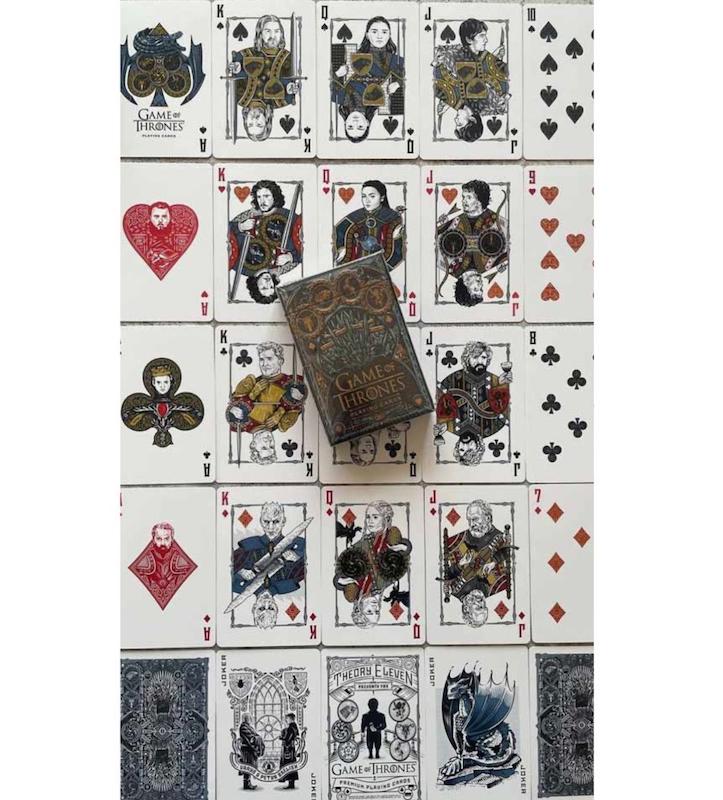 ورق کارت بازی پاسور مدل گیم اف ترونز Game of thrones 