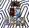 کارت تاروت مدل Tarot familiars لیسا پارکر LP