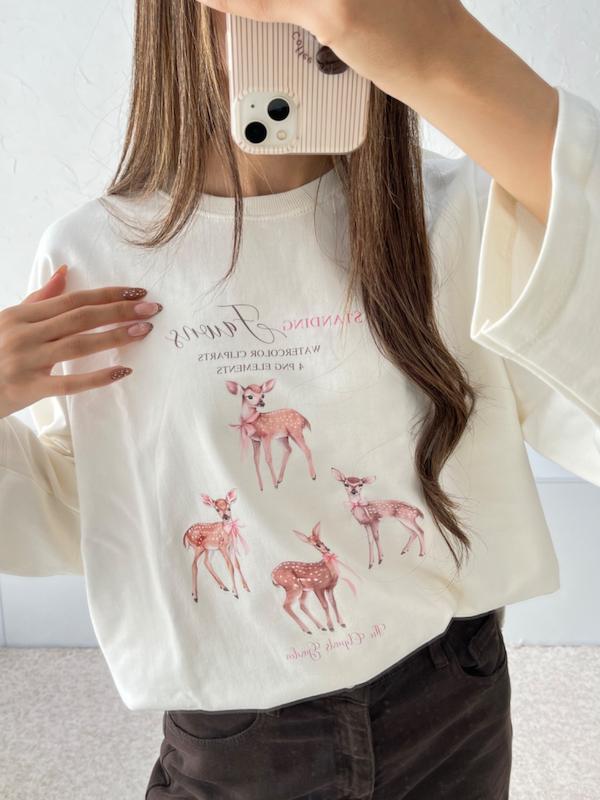 تیشرت آهو🦌موجودی ایران