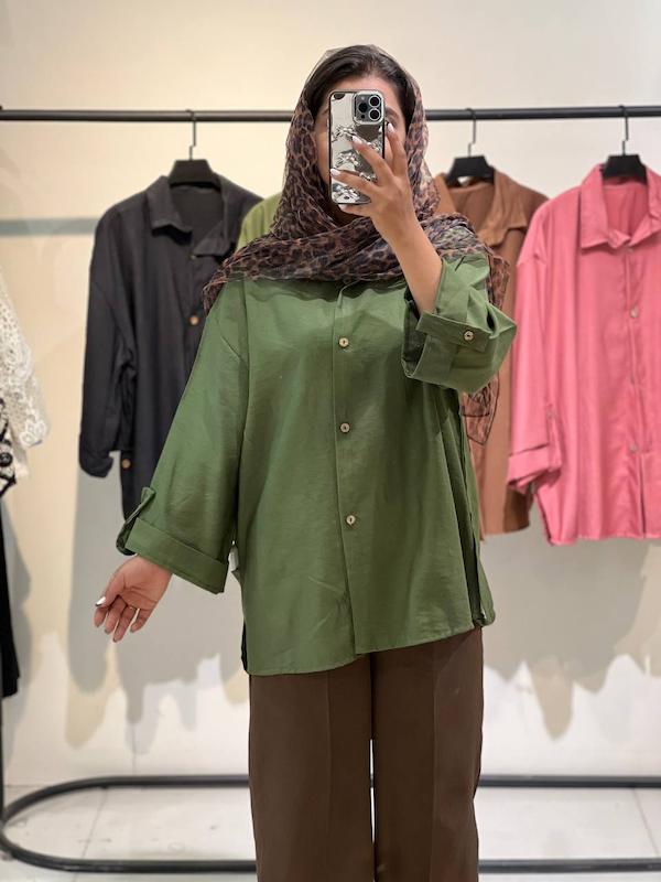 شومیز باکسی کجرا🌱