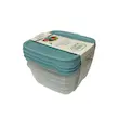 ظروف نگهدارنده هوبی لایف مدل Trendbox کد 021041 بسته بندی سه عددی 