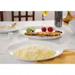 دیس بیضی 14 چینی لورین مدل دیپلمات لب طلا