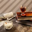 قندان بلور مدل بامبو برند آلبرتا  ساخت چین 