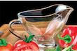 سس خوری بلور مدل الگا برند ویتروم اسلوونی (Vitrum Slovenia) دسته‌دار 