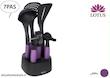   سرویس 7 پارچه کفگیر، ملاقه و ابزار آشپزخانه مای کیچن My Kitchen مدل M1001 با پایه نگهدارنده