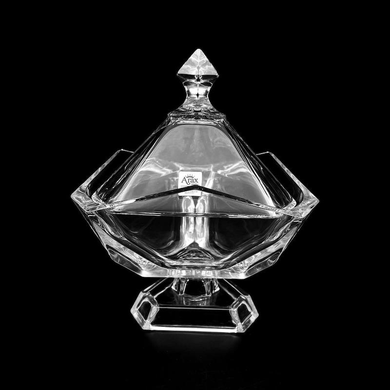  شکلات‌خوری پایه‌دار کریستال ویستلر برند آراکس JCC
