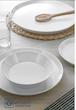 سرویس غذاخوری ۲۶ پارچه گلدن اوپال مدل استراکچر ساده