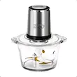 خردکن ZC-7028 با موتور ۱۲۰۰ وات، دو ظرف شیشه‌ای و استیل و تیغه تیتانیومی