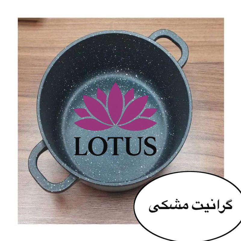 بازسازی قابلمه دو رو گرانیتی قطر X سانت با روکش مقاوم و نچسب