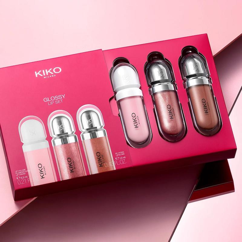 ست لیپگلاس کیکو  GLOSSY LIP SET KIKO