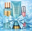 پک هدیه آبی ویکتوریا سیکرت و کیکو Victoria’s Secret & Kiko gift set