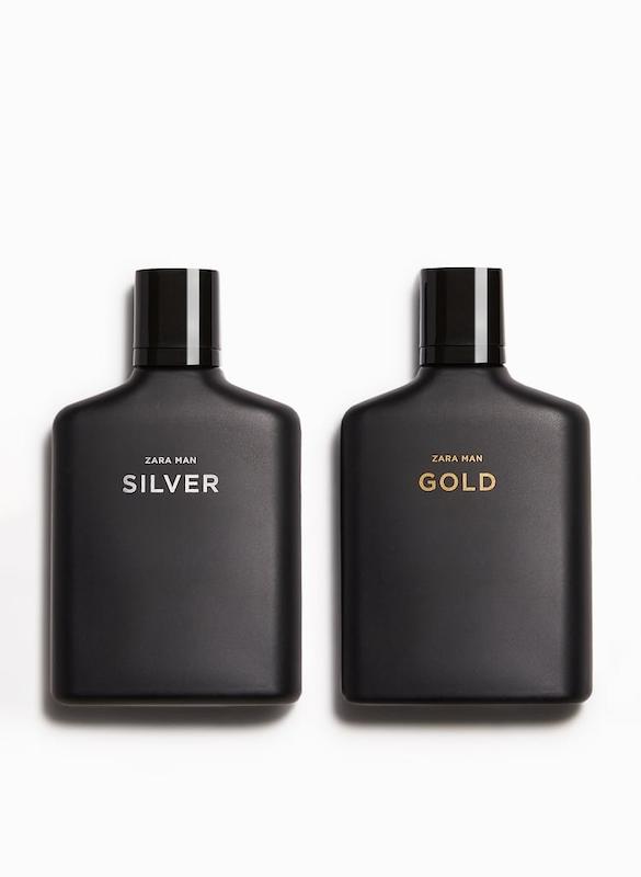 ست ادکلن مردانه زارا من گلد + من سیلور ZARA MAN GOLD + MAN SILVER Eau de Toilette Set
