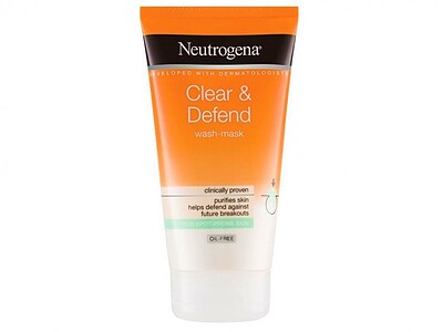 ماسک واش نوتروژینا مدل Clear & Defend حجم 150 میل