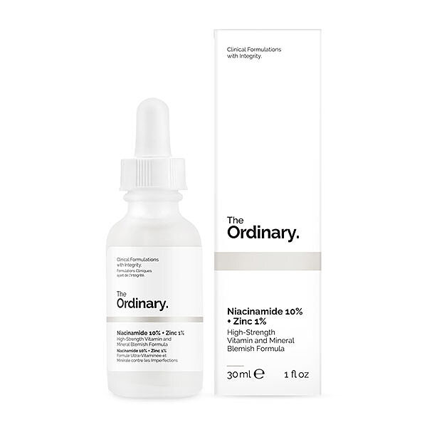 سرم ضد جوش صورت د اوردینری مدل نیاسین آمید Niacinamide 10% + Zinc 1% حجم 30 میل