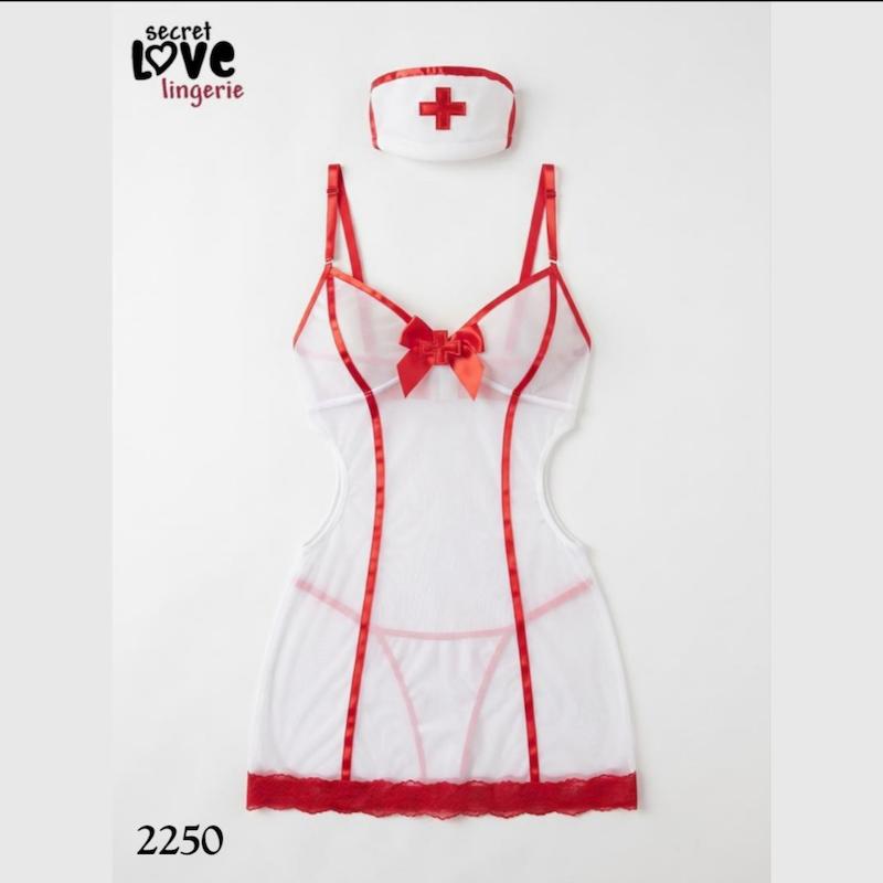 لباس خواب کاستوم فانتزی پرستاری کد 2250