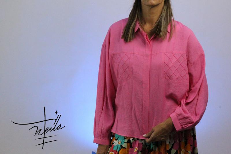 شومیز صورتی