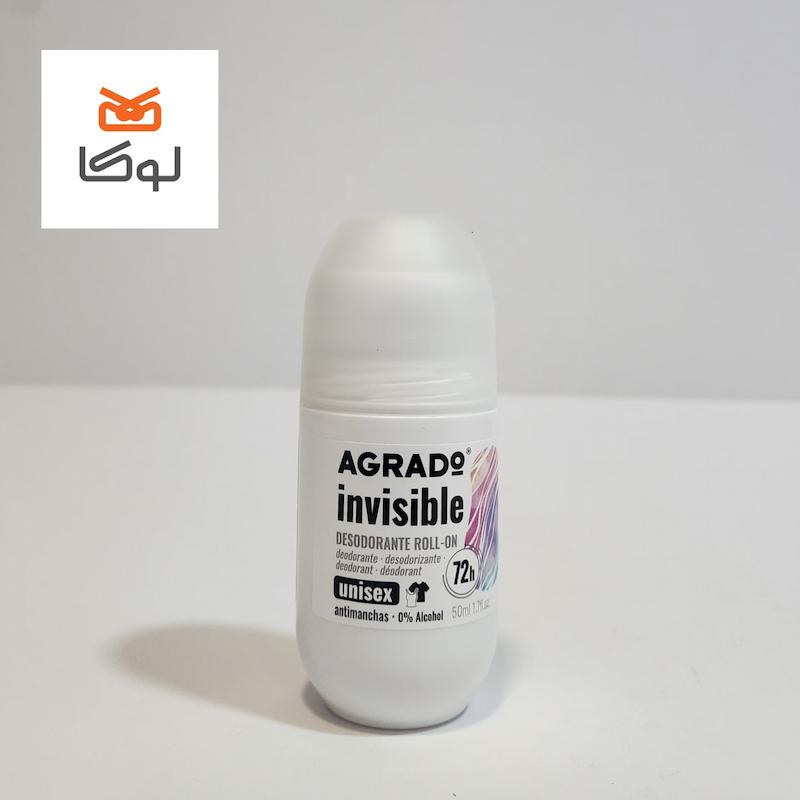 دئودورانت رول‌آن آگرادو مدل Invisible 