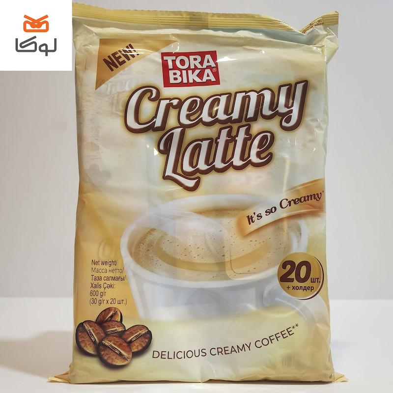 کافی میکس تورابیکا مدل Creamy Latte بسته 20 عددی