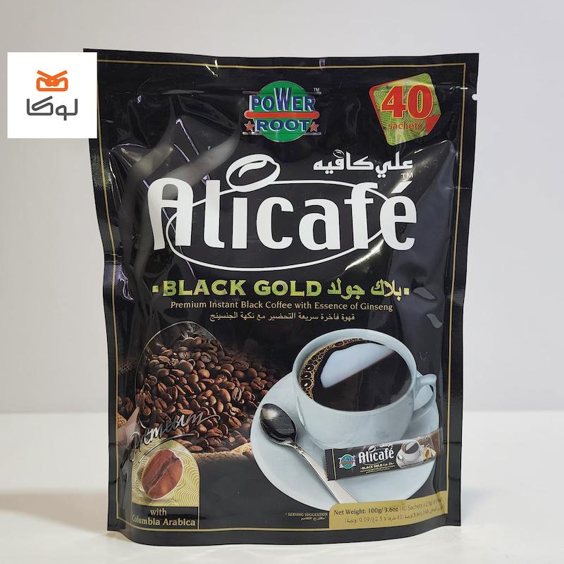 قهوه فوری بلک گلد علی کافه (Alicafe Black Gold)