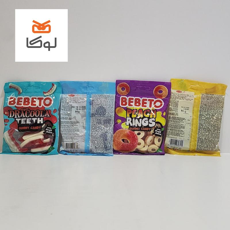 پاستیل‌های ببتو (Bebeto) در طرح‌ها و طعم‌های متنوع