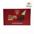ویفر مثلثی روکش‌دار شکلاتی الصیداوی