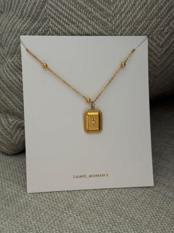 گردنبند ستاره مستطيلى