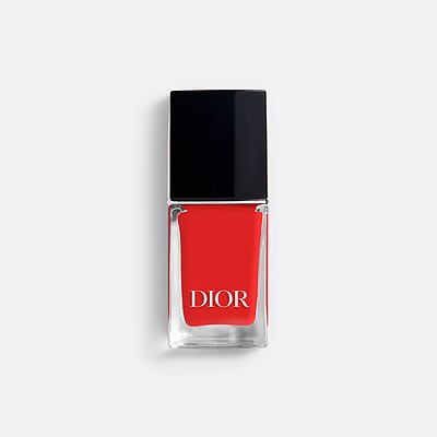 لاک ناخن دیور رنگ Dior Vernis 080 Red Smile لبخند قرمز