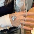 گردنبند بلند گره ای