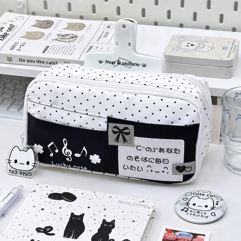 جامدادی polkadot+آویز