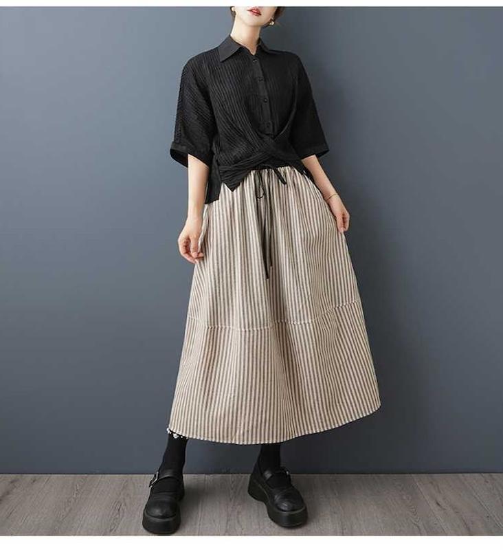 دامن راه راه