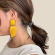 گوشواره دو سنگ دفرمه زارا