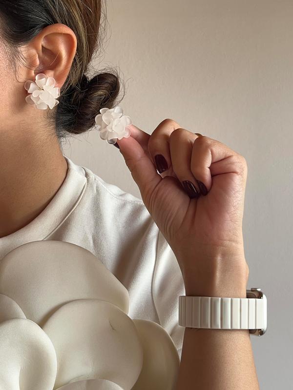 گوشواره میخی شکوفه