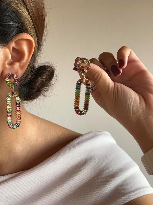 گوشوارخ تنیسی رنگی 