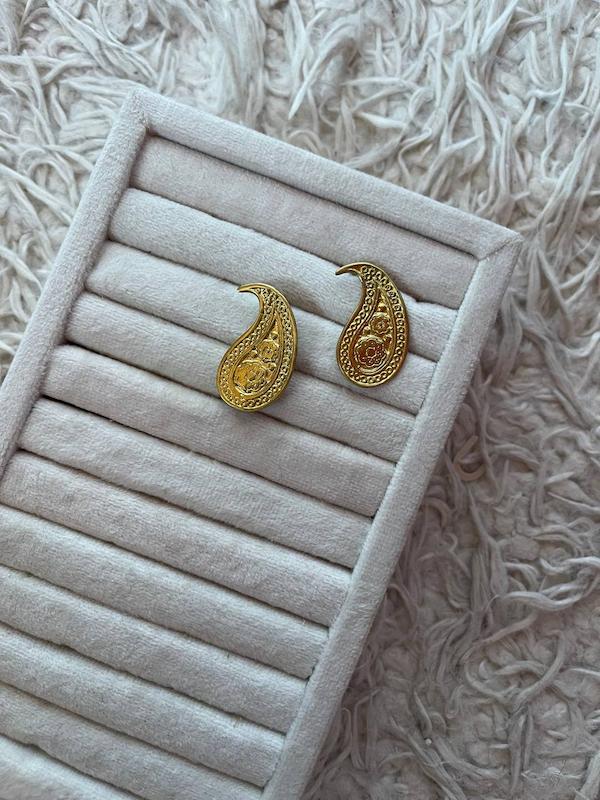 گوشواره بته جقه ساده 