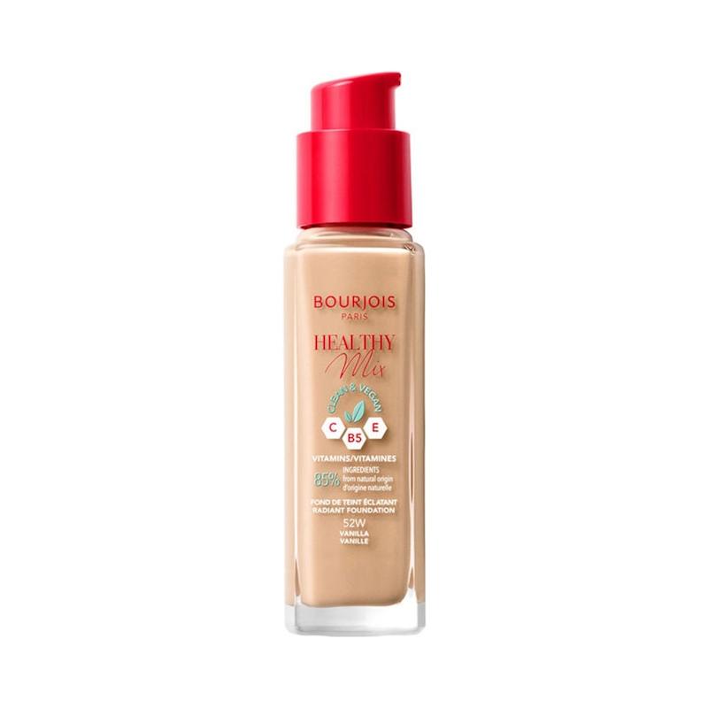 کرم پودر بورژوا مدل هلثی میکس شماره 52W (Vanilla)، ۳۰ میلی‌لیتر