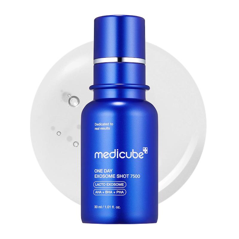  آمپول اگزوزوم‌ شات 7500 مدیکیوب Medicube One Day Exosome Shot Pore Ampoule 7500