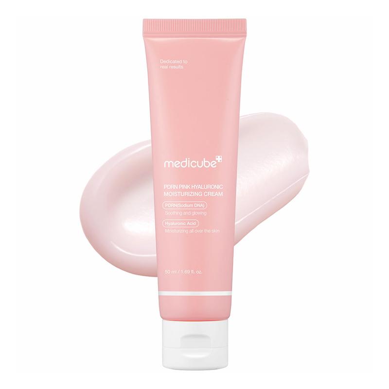 کرم مرطوب کننده هیالورونیک و PDRN مدیکیوب medicube pdrn pink hyaluronic moisturizing cream