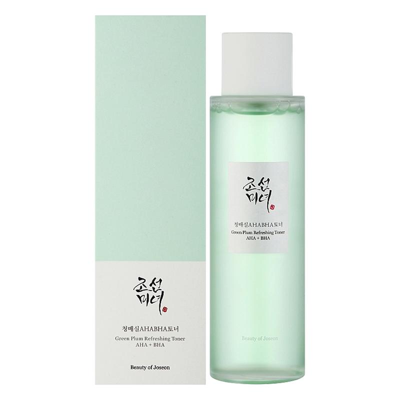 تونر شاداب کننده آلو سبز بیوتی اف جوسان  Beauty Of Joseon Green Plum Refreshing Toner AHA + BHA